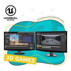 Unreal Engine 4. Игровой движок - КИБЕРшкола программирования для детей, компьютерные курсы для школьников, начинающих и подростков - KIBERone г. Кострома