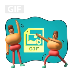 Gif-анимация - КИБЕРшкола программирования для детей, компьютерные курсы для школьников, начинающих и подростков - KIBERone г. Кострома