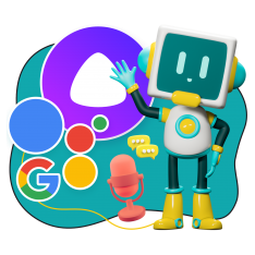 Голосовой помощник Алиса - КИБЕРшкола программирования для детей, компьютерные курсы для школьников, начинающих и подростков - KIBERone г. Кострома