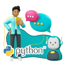 Умный чат-бот на Python на Telegram - КИБЕРшкола программирования для детей, компьютерные курсы для школьников, начинающих и подростков - KIBERone г. Кострома
