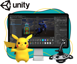 Мир трехмерных игр на Unity 2D - Школа программирования для детей, компьютерные курсы для школьников, начинающих и подростков - KIBERone г. Кострома