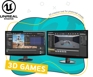 Unreal Engine 4. Игровой движок - Школа программирования для детей, компьютерные курсы для школьников, начинающих и подростков - KIBERone г. Кострома