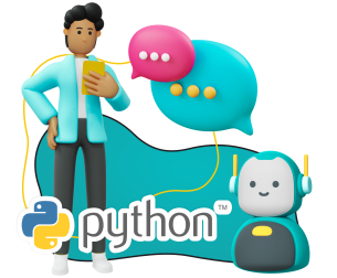 Умный чат-бот на Python - Школа программирования для детей, компьютерные курсы для школьников, начинающих и подростков - KIBERone г. Кострома