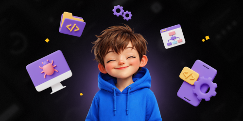 Идеальный сайт с нуля: код, дизайн и AI-помощник - КИБЕРшкола программирования для детей, компьютерные курсы для школьников, начинающих и подростков - KIBERone г. Кострома